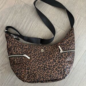 Leopard Print Shoulder Bag